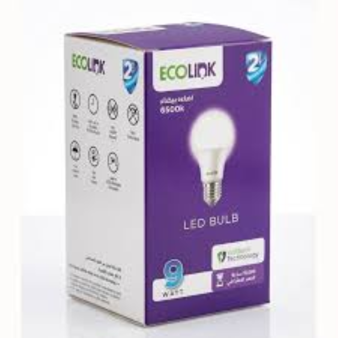 ECOLINK LED BULB 9W E27 WW 806L